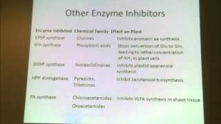 JSC 2014 2015 Science Lecture 5 Herbicide Mode of Action and Development [upl. by Ellennad]