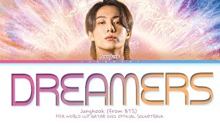 Jungkook Dreamers KARAOKE Instrumental With Lyrics [upl. by Yt]