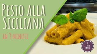 Pesto alla Siciliana FACILE senza fuoco  Chef Piero [upl. by Anemix]