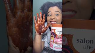 TESTANDO O CREME DE CHOCOLATE NO MEU CABELO CRESPO hair rotinacapilar cabelo vlog [upl. by Jourdain]