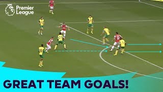 20 GREAT Team Goals  Premier League Compilation [upl. by Anolahs]