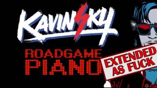 Kavinsky  Roadgame Piano Extended Piano Cover [upl. by Assennev]