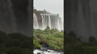 um dos lugares mais lindos do mundo 😳😍 Foz do Iguaçu 🇧🇷 iguazufalls iguazuwaterfalls brasil [upl. by Sissy]