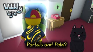 Can Pets Travel Through Portals in Wobbly Life [upl. by Irok218]