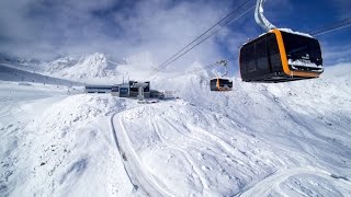 3S Bahn am Stubaier Gletscher [upl. by Vin816]