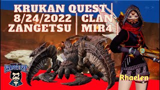 MIR4  Krukan Quest  8242022 [upl. by Hepsiba]