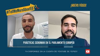 TRABAJAR EN LA UNIÓN EUROPEA  Entrevista a Gorka Rueda Prácticas en el Parlamento Europeo [upl. by Amann802]