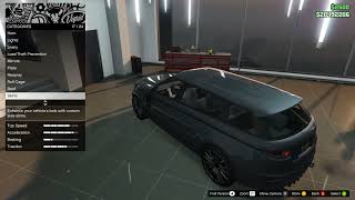 GTA 5 Gallivanter Baller ST Range Rover SVR Vehicle Customization [upl. by Nelia869]