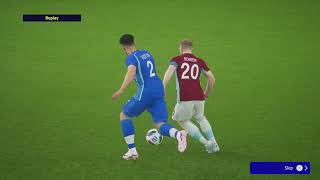 eFootball Premier League MD14 Leicester Vs West Ham [upl. by Rhine788]