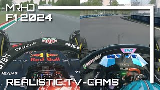 F1 2024 by SuzQ Realistic TVCams Onboard  Assetto Corsa [upl. by Jat]