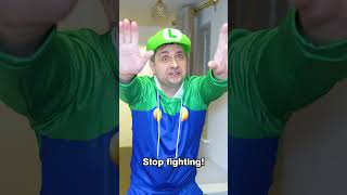 Dont Ever Fight Over a Christmas Tree funny familygamestories supermario [upl. by Peedus]