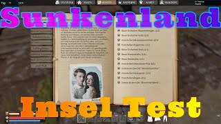 Sunkenland 03 Insel Test German Gameplay [upl. by Adnaloj]