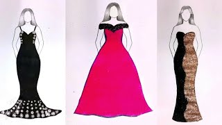 Fashion outfit art  Best fashion design [upl. by Grindle834]