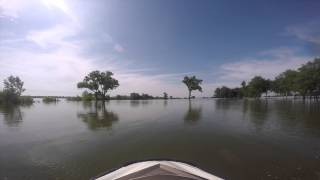 100 Year Flood at Old American Golf Club in The Colony Texas [upl. by Amlas586]