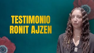 Testimonio Ronit Ajzen  Día de la Solidaridad Comunitaria [upl. by Strepphon640]