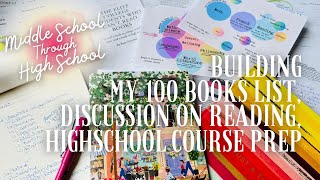 HOMESCHOOL Literature Prep Reading 100List Future HS Courses [upl. by Gorlicki]