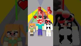 New Epic HAPPY BABY RUN  Help Herobrine and Sadako Protect Alex vs Barry [upl. by Fachanan340]