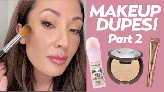 Testing Drugstore Dupes for Luxury Makeup from Charlotte Tilbury Becca Cosmetics amp More [upl. by Naveb734]