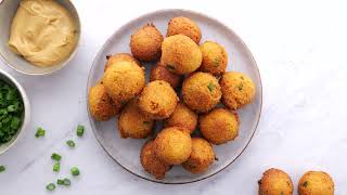 Southern Hush Puppies Recipe [upl. by Devad]