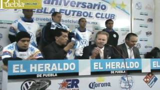 Puebla FC presenta a sus refuerzos para el 2011 [upl. by Fugate]