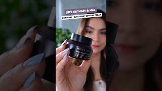 Lets Try Mary amp May Idebenone  Blackberry Complex Cream kbeauty [upl. by Oirelav]