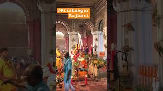 Krishnanagar Rajbari r Nabami Puja viralshort trending [upl. by Yelrak]