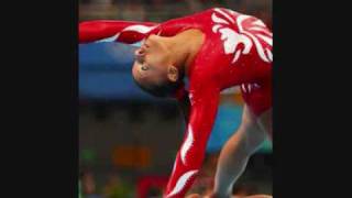 becky downie floor music gymnastics [upl. by Xilef]