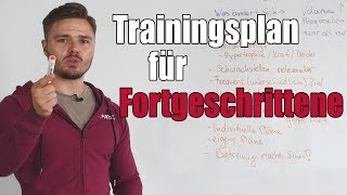 Trainingsplanung  Muskel und Kraftaufbau für Fortgeschrittene [upl. by Sheela516]