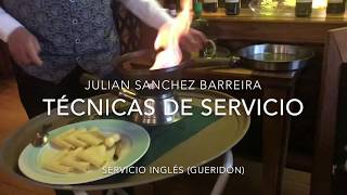 Servicio de Gueridón Crepe Suzette [upl. by Smeaj]