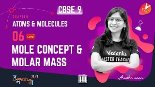 Class 9 Chemistry Chapter 3  Mole Concept  Atoms amp Molecules [upl. by Shipley]