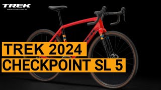 Trek Checkpoint SL 5 2024 Best carbon gravel bike [upl. by Notlrahc]