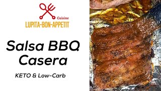 Como Hacer Salsa BBQ casera KETO amp LowCarb [upl. by Eelatan]