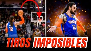 TOP 10 TIROS IMPOSIBLES DE REPETIR EN LA NBA [upl. by Emelen369]