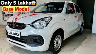 2024 Maruti Celerio LXI Base Model Detailed Review  Better Then Tata Taigo😲 [upl. by Teerprah]