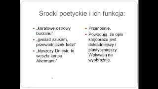 4 quotStepy akermańskiequot Adama Mickiewicza [upl. by Ajnotal]