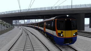 TRAIN SIMULATOR  North London Line  London Overground Class 378 [upl. by Shlomo]