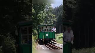 Achensee Railway on the ride  Steam Train goes uphill shorts [upl. by Waneta494]