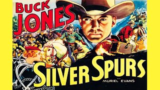 Silver Spurs 1936 Western  Buck Jones  Full Movie Restored [upl. by Nnainot]