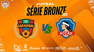 FUTSAL AO VIVO  SÉRIE BRONZE  IJUÍ X ACCAD [upl. by Alvan]