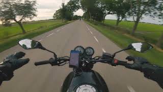 2002 CB500 First Test Ride [upl. by Letney808]