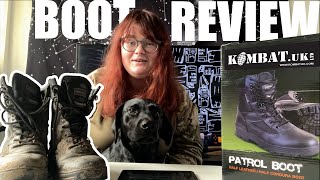 KOMBAT UK PATROL BOOT REVIEW [upl. by Almeta]