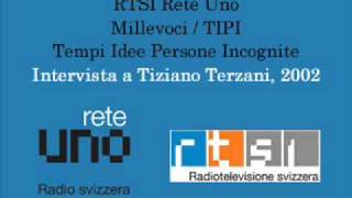 Tiziano Terzani  Intervista a Rete Uno Millevoci 2002 [upl. by Nitsraek]