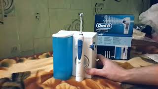 Ирригатор А он точно нужен BRAUN Oral B OXYJET Professional Care Распаковка личный опыт [upl. by Blain]