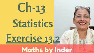 Class 10th  Statistics  Exercise 132 [upl. by Salbu]