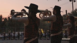 Troopers hornline warming up Allentown 2023 [upl. by Darlene]