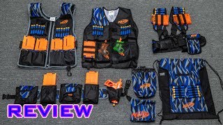 REVIEW New Nerf Tactical Gear  NOT Garbage [upl. by Eelrihs895]