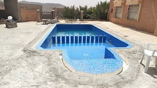 How to Refinish Swimming Pool Floor Tiles  Step by Step pool [upl. by Agrippina]