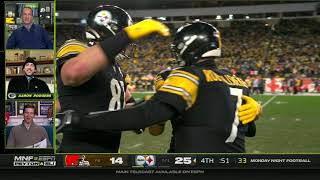 Big Ben Last Play at Heinz Field [upl. by Ednihek]