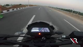 Bajaj Dominar 400 Top Speed  Highway Run [upl. by Annairda19]