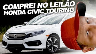 Comprei no leilão Civic Touring [upl. by Drucy]